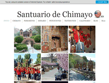 Tablet Screenshot of elsantuariodechimayo.org